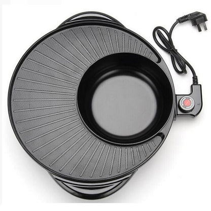 Korean Electric Hot Pot, Multifunctional Grill Pan