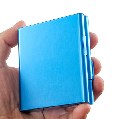 Creative Aluminum Cigarette Case and Card Holder Sleeve