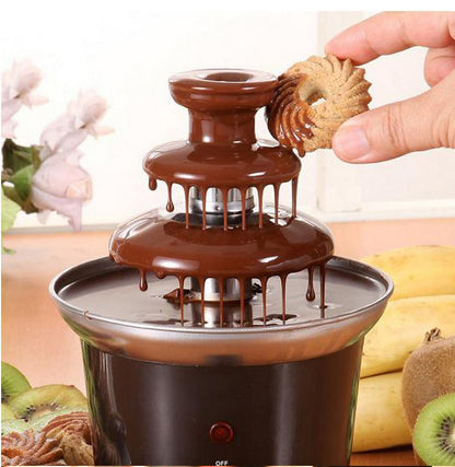 Mini Mezclador de Chocolate Marrón