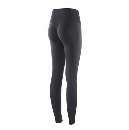 Pantalones de Fitness Elásticos y Elevadores de Cadera de Cintura Alta para Mujer
