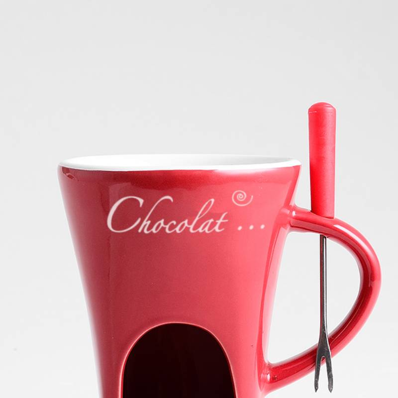 Ceramic Chocolate Warmer Mug
