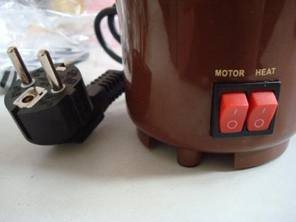 Mini Mezclador de Chocolate Marrón