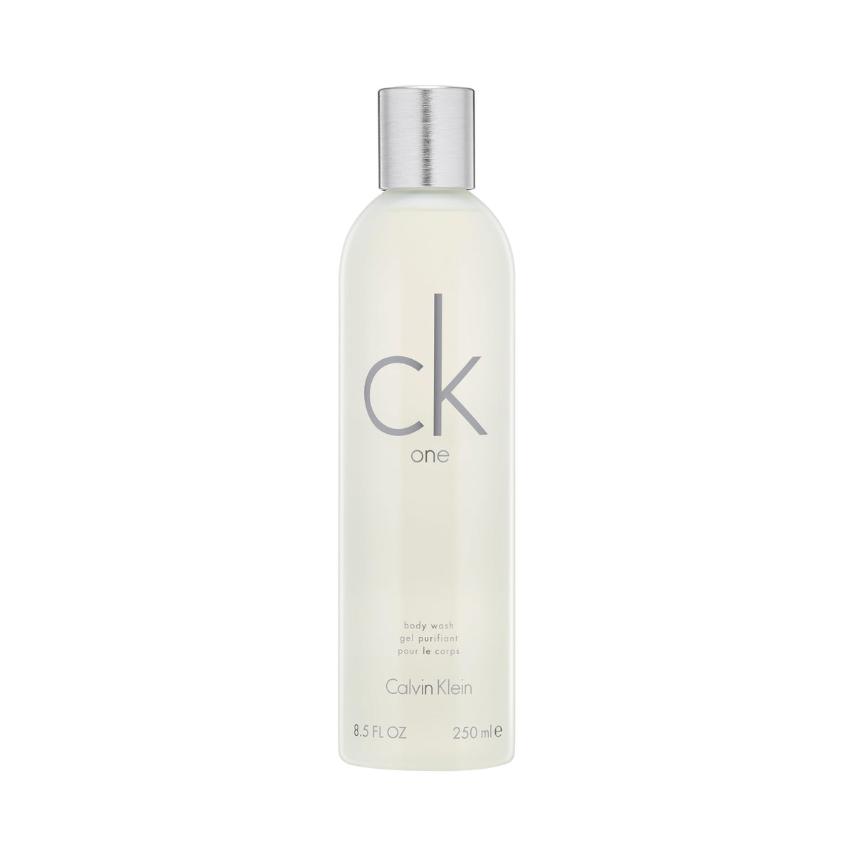 Calvin Klein CK One Gel de Ducha y Cabello – Con Notas de Té Verde, Violeta, Rosa y Ámbar – 8.5 fl oz
