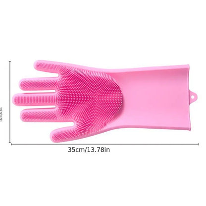 Multifunctional Silicone Cleaning Gloves for Home Use